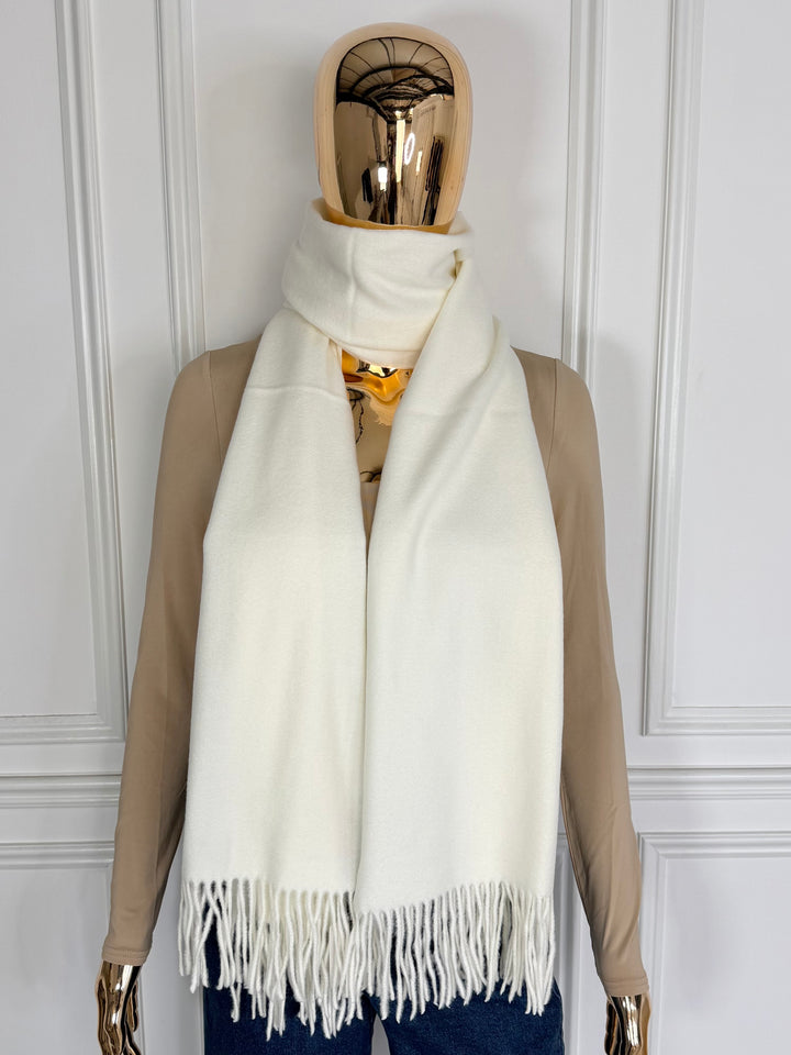 Cashmere Tassel Edge Scarf (8 Colours)