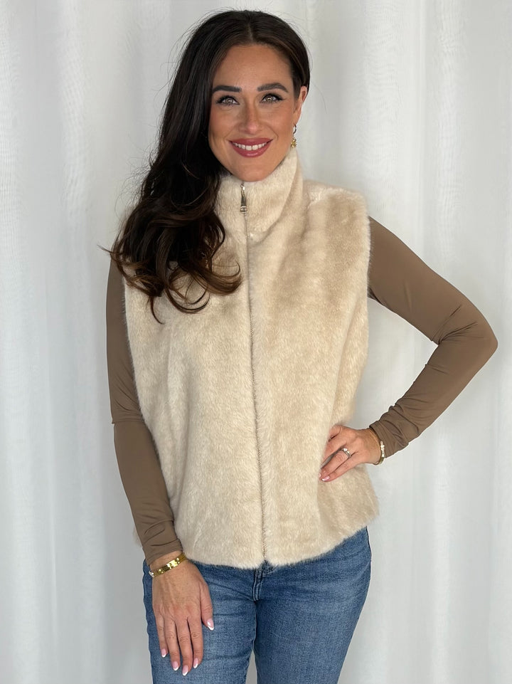 Faux Fur Gillet (4 Colours)