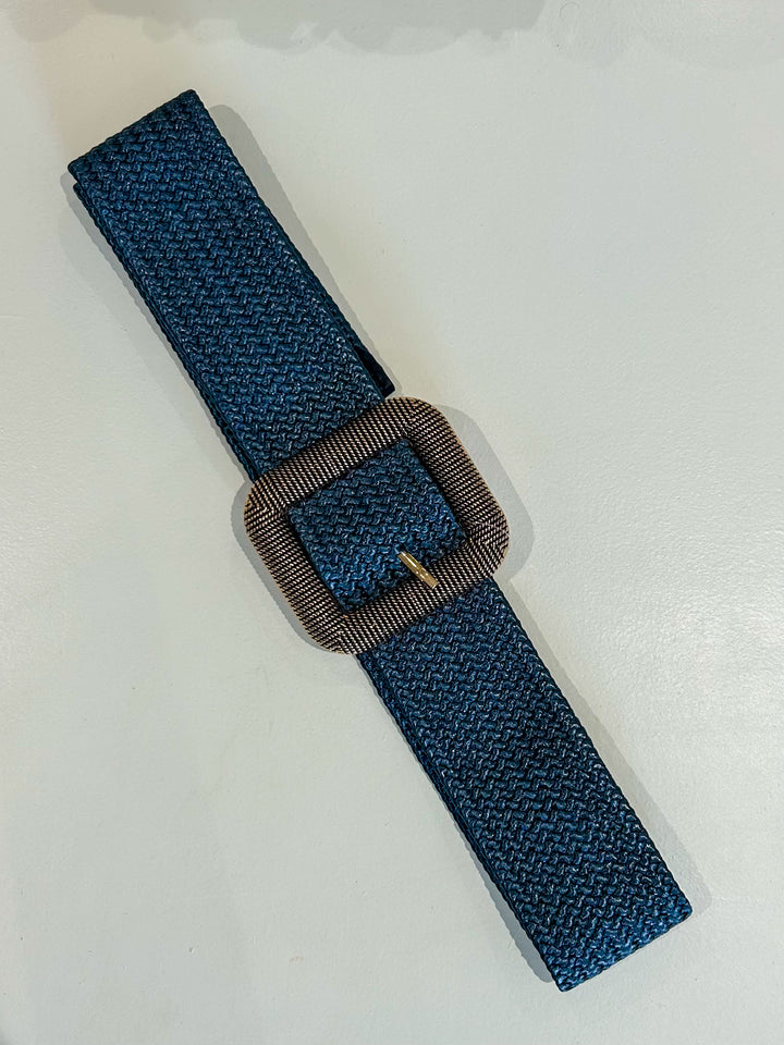 Woven Square Buckle Belts (5 Colours)