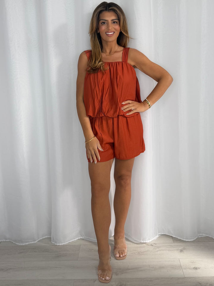 Balloon Style Top And Shorts Co-Ord (11 Colours)
