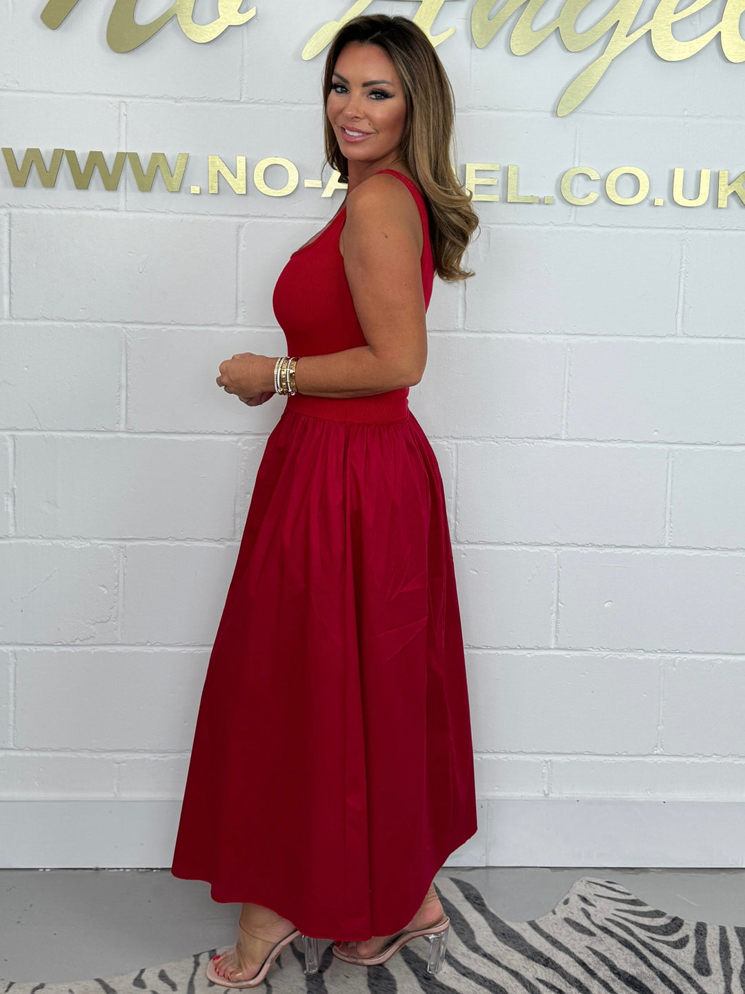 Flared T-Shirt Midi Dress (6 Colours)