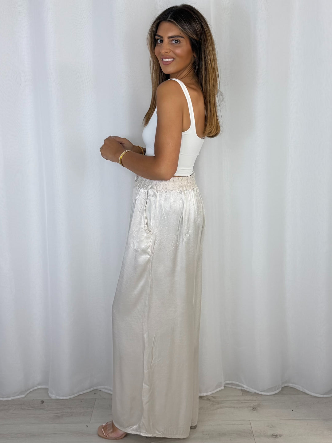 Satin Trousers (5 Colours)