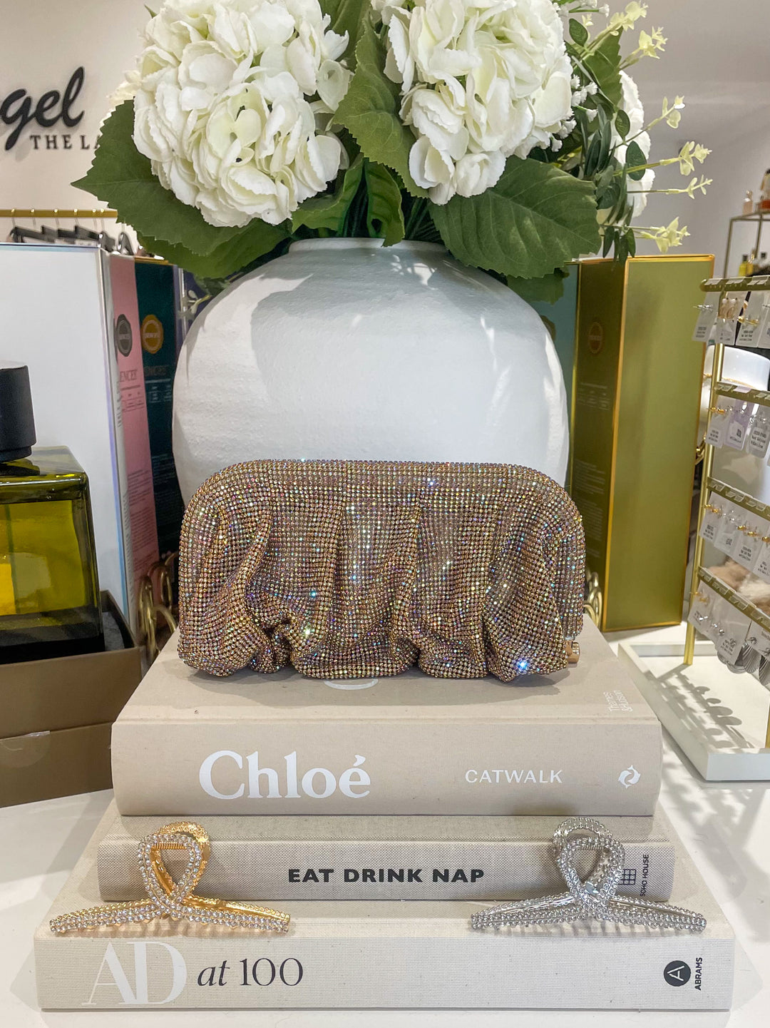 Diamante Clutch Bag (6 Colours)