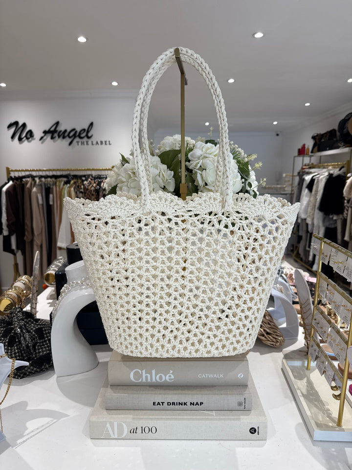 Large Woven Beach Bag (2 Colours)