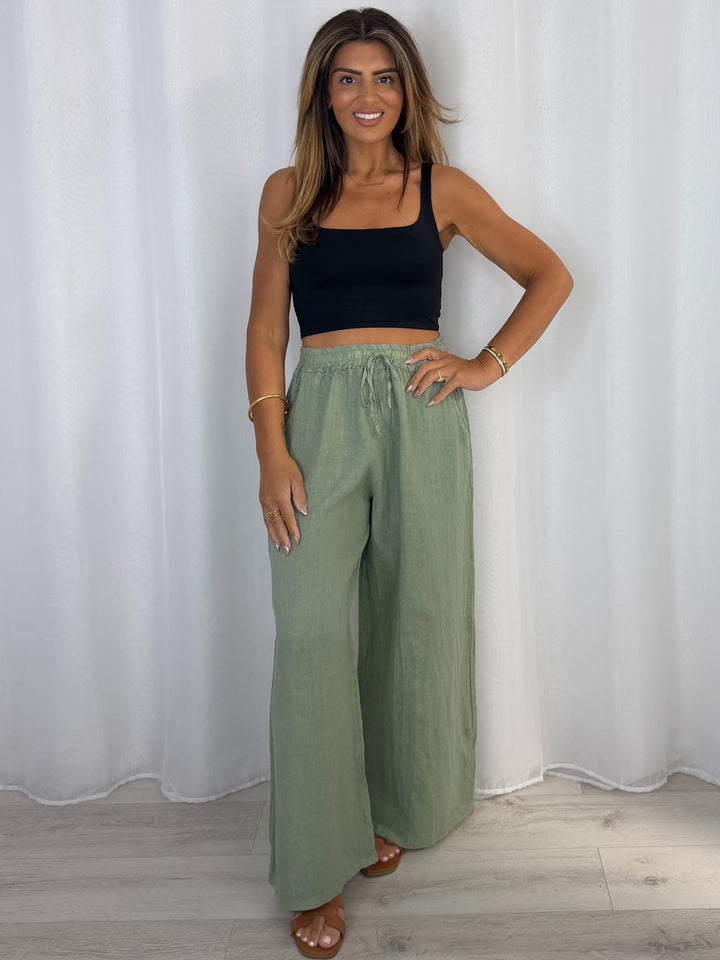 Linen Trousers (9 Colours)