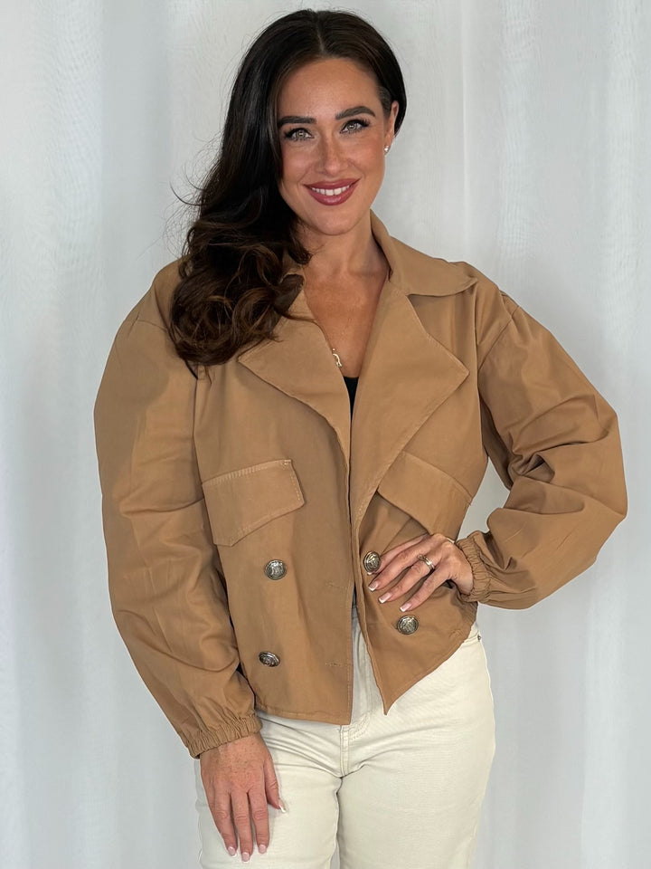Trench Style Jacket (3 Colours)