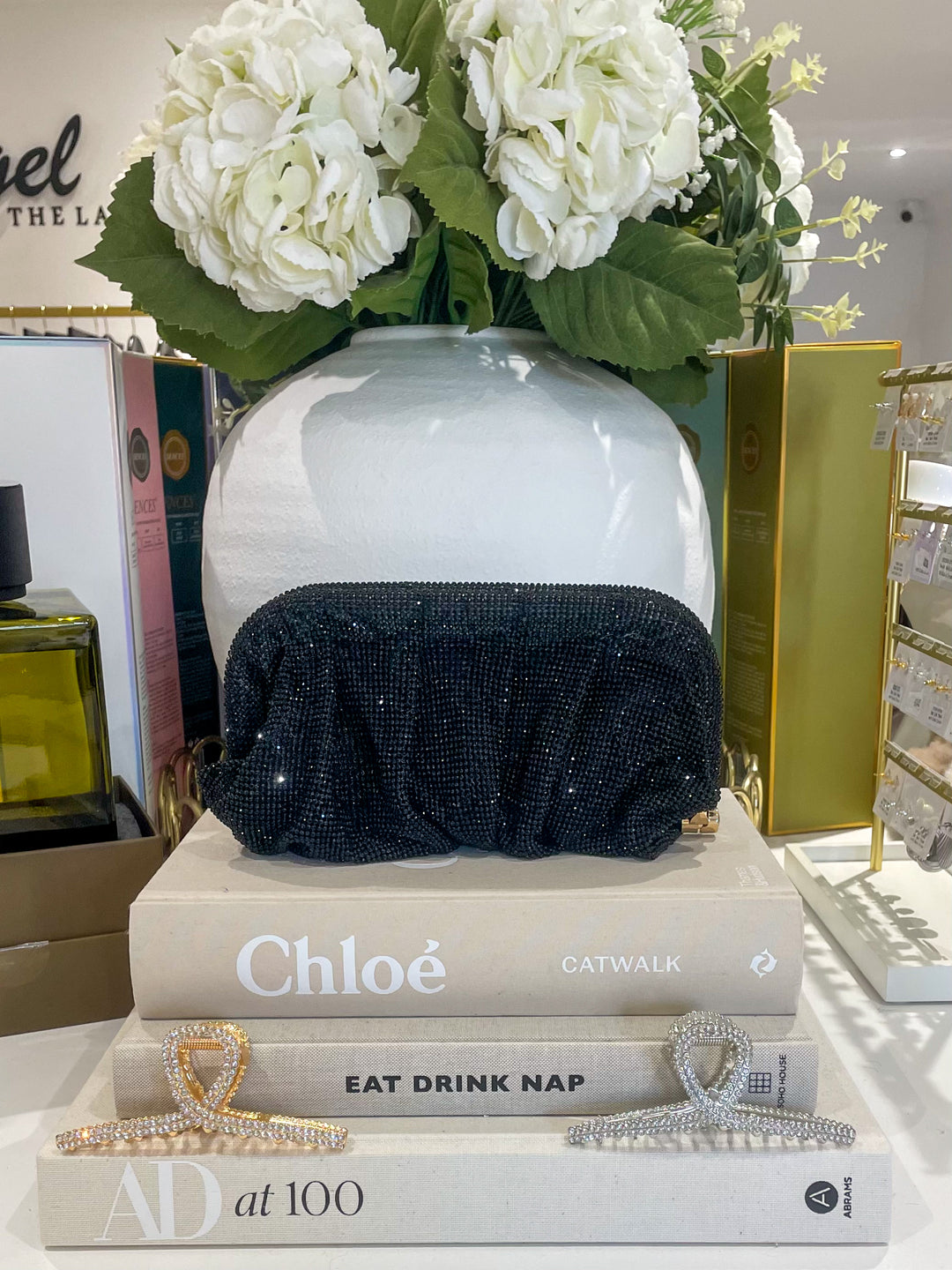 Diamante Clutch Bag (6 Colours)