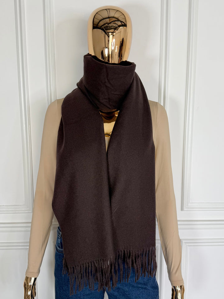 Cashmere Tassel Edge Scarf (8 Colours)