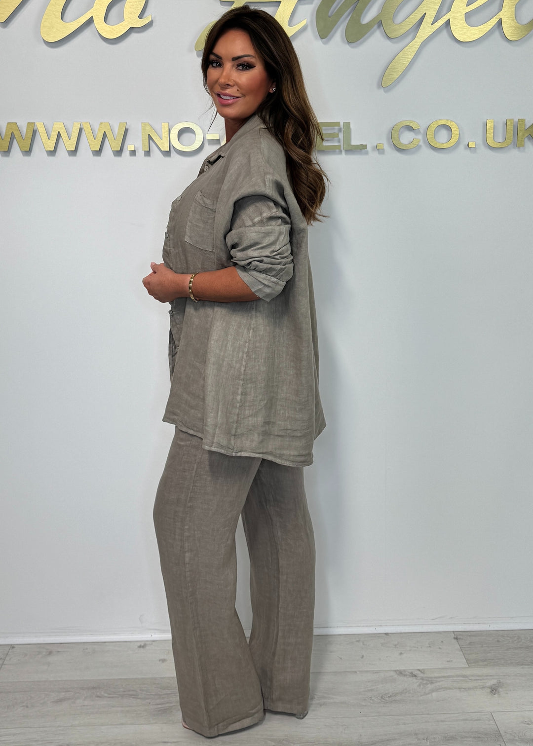 Nicola's Linen Shirt & Trouser Co-ord (5 Colour)