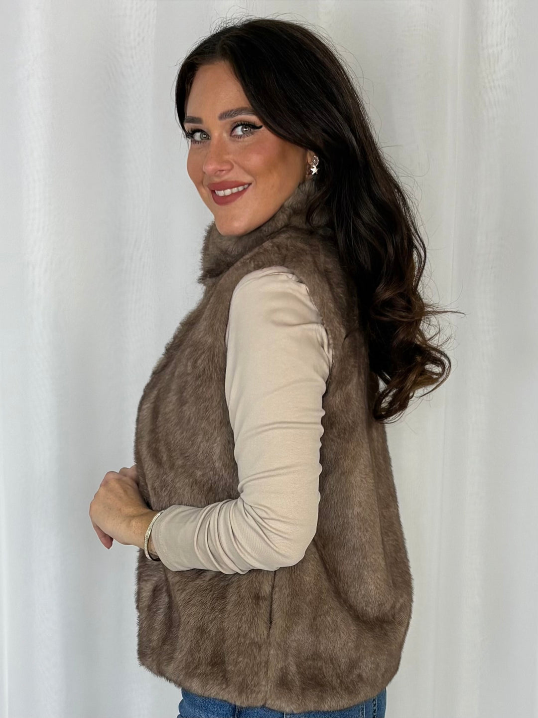Faux Fur Gillet (6 Colours)