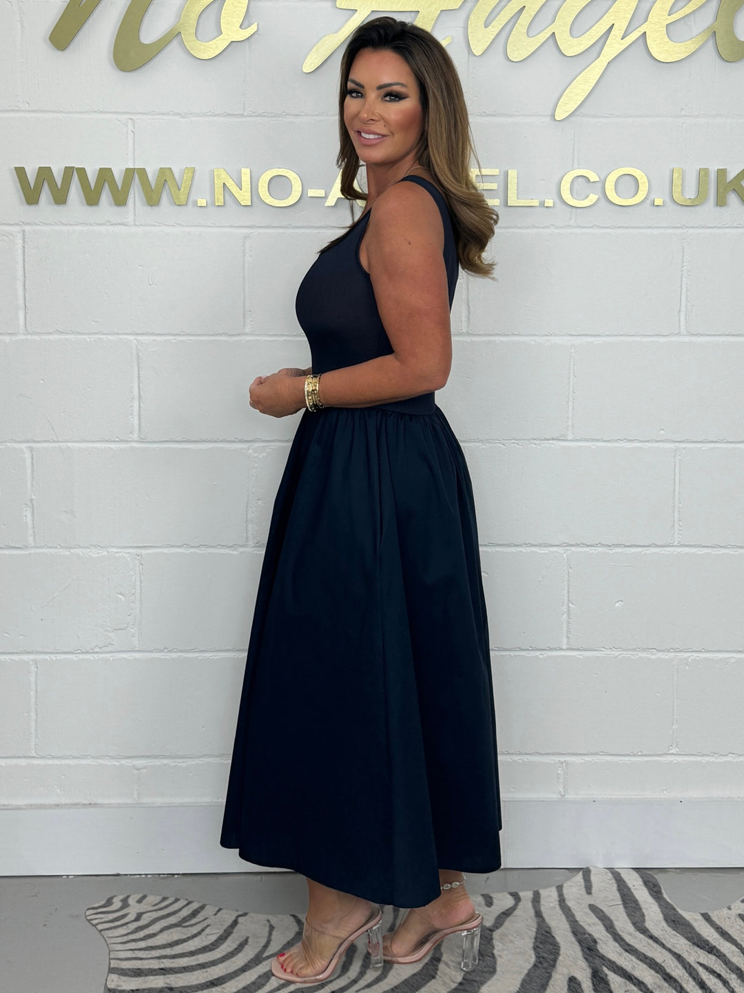 Flared T-Shirt Midi Dress (6 Colours)