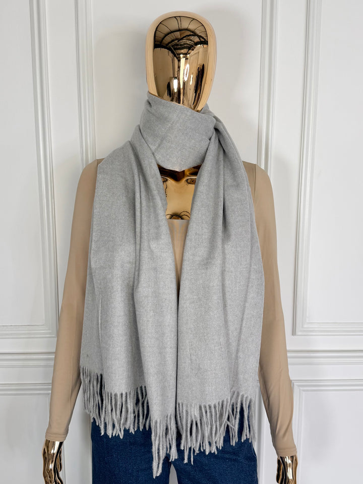 Cashmere Tassel Edge Scarf (8 Colours)