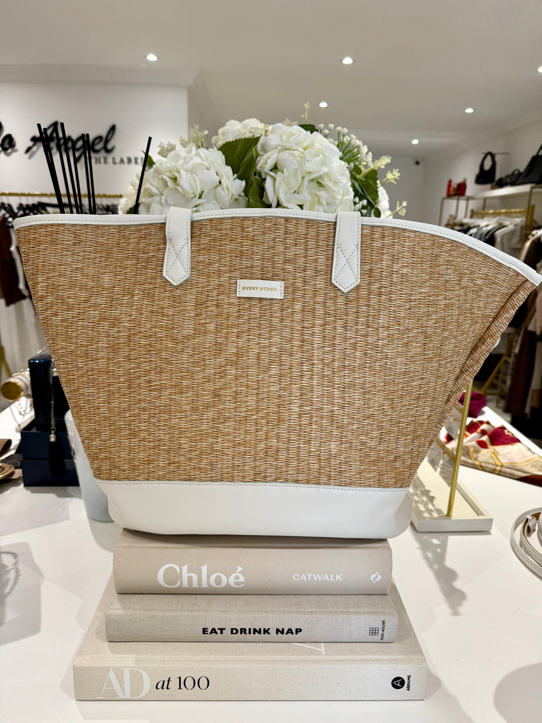 Large Straw Tote (3 Colours)