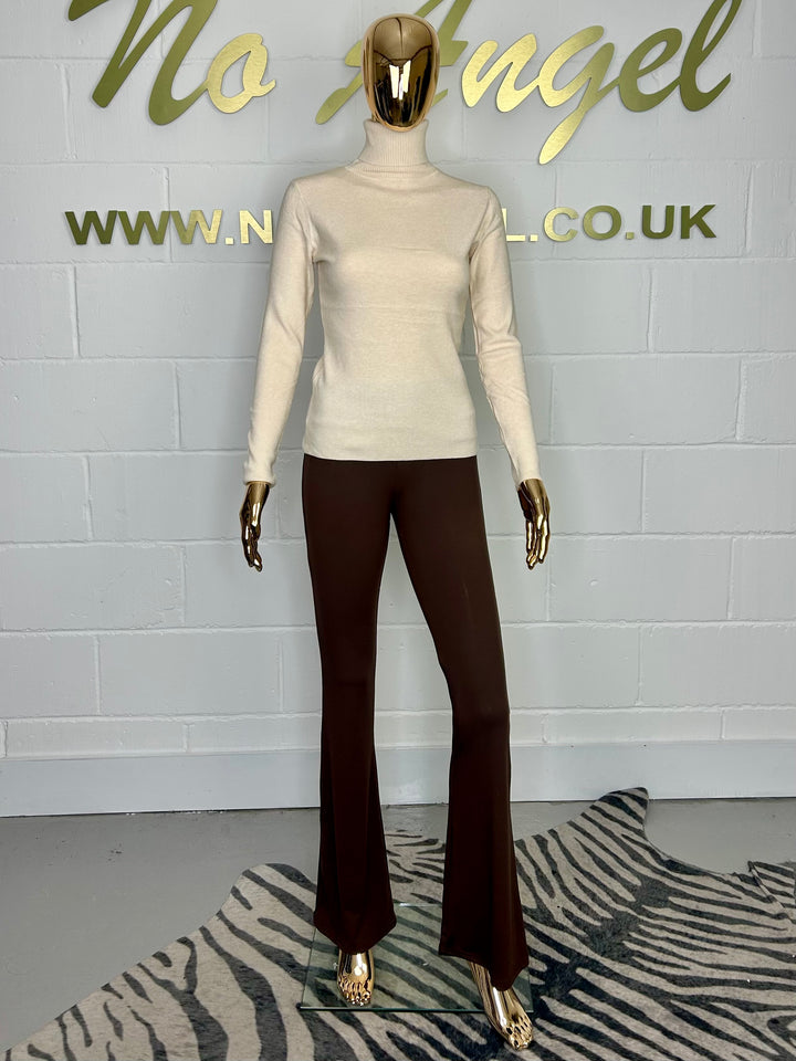 High Waisted Flared Leg Leggings (2 Colours)