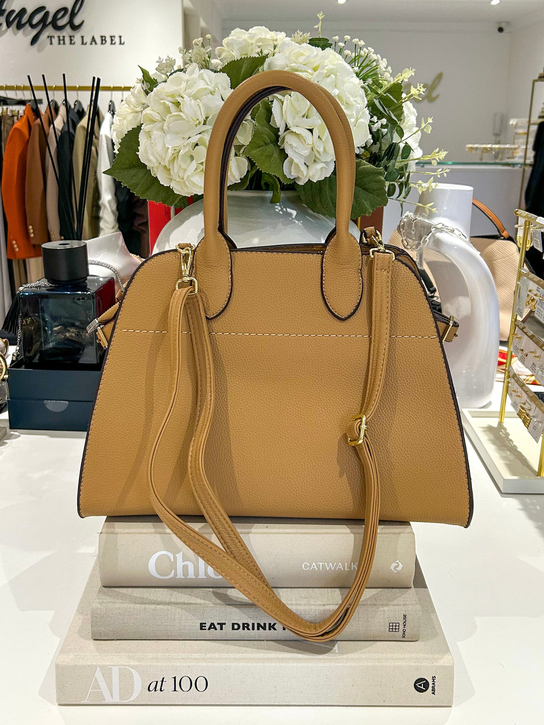 Faux Leather Bowling Bag (3 Colours)