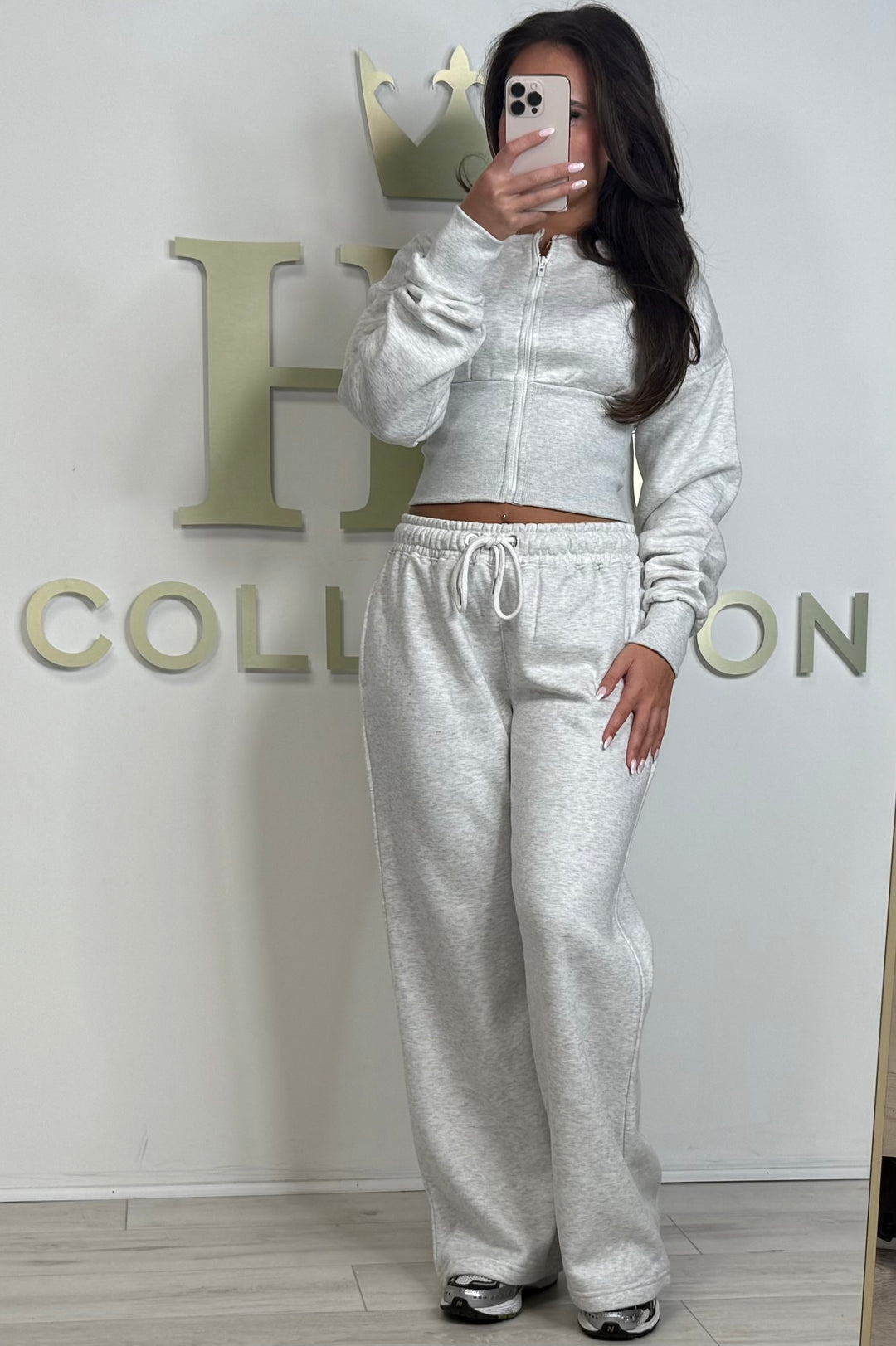 Zip Up Corset Style Straight Leg Trouser Co-ord (4  Colours)