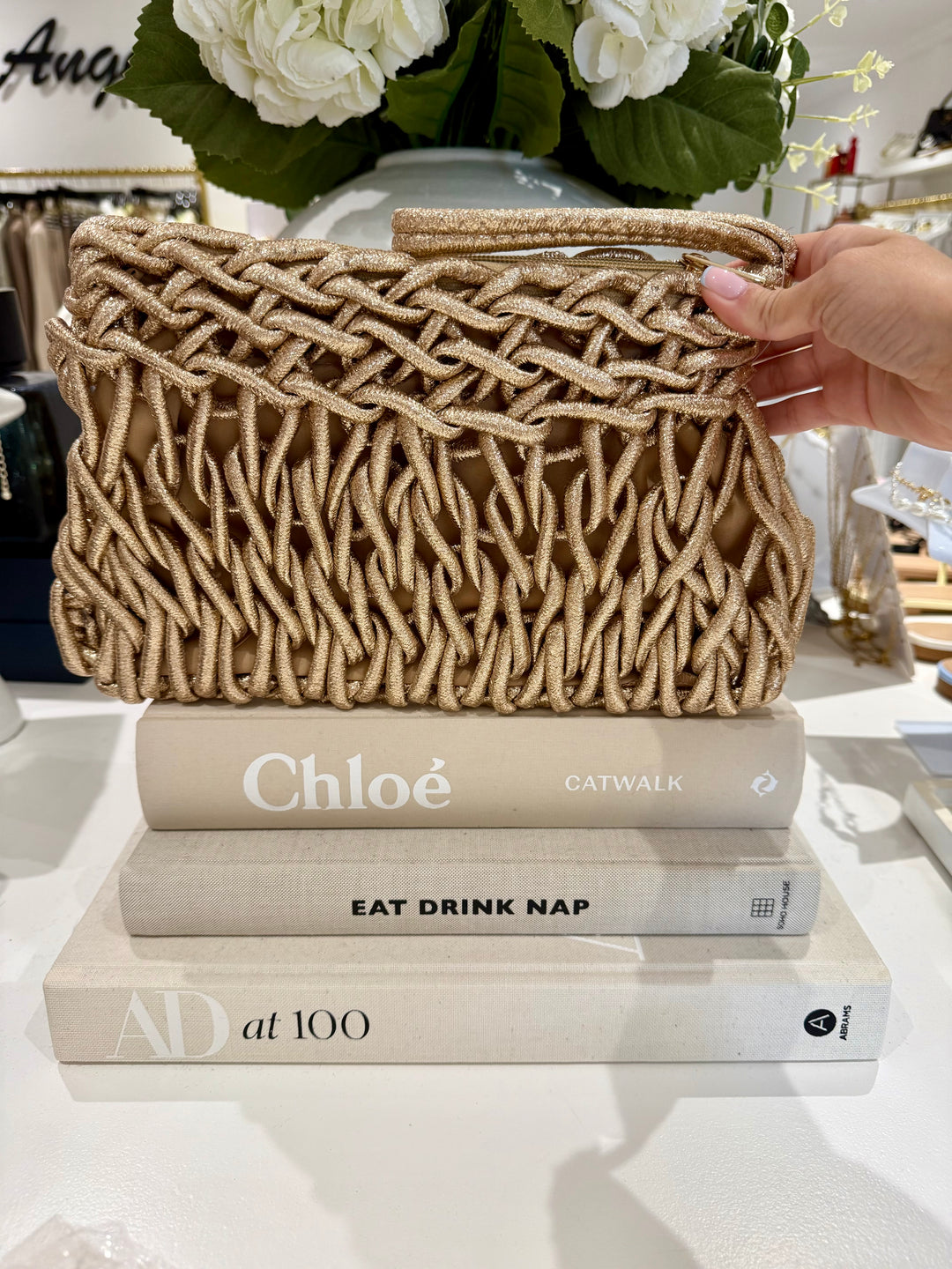 Rope Design Clutch Bag (5 Colours)