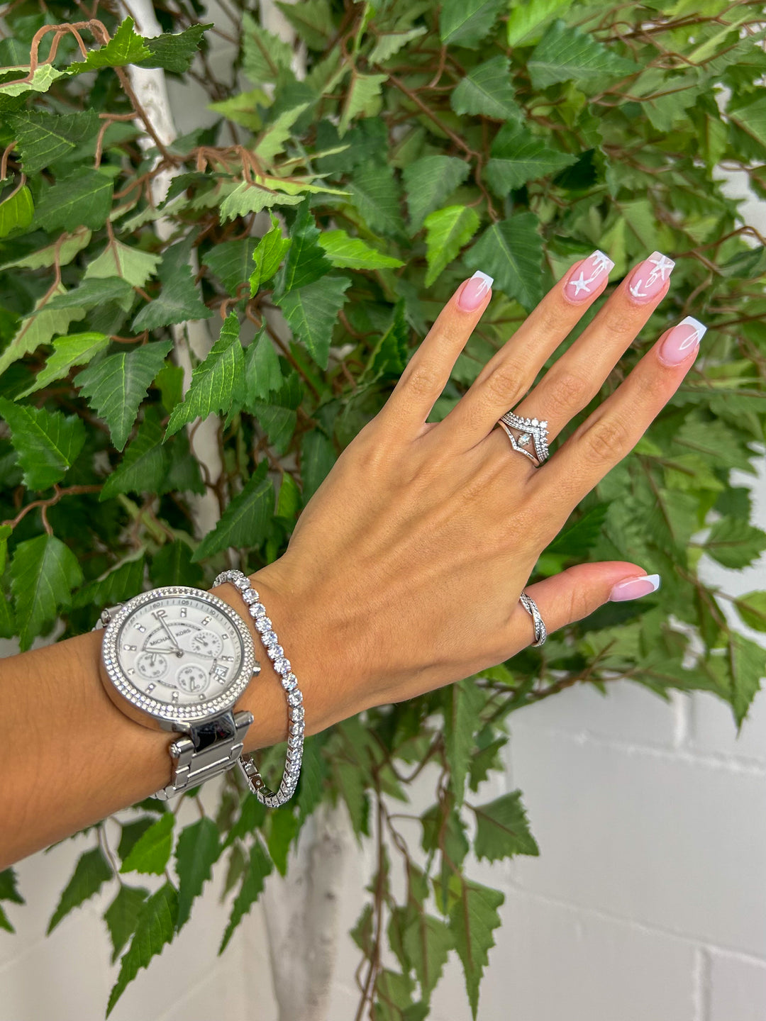 Small Gem Tennis Bracelet (2 Colours)