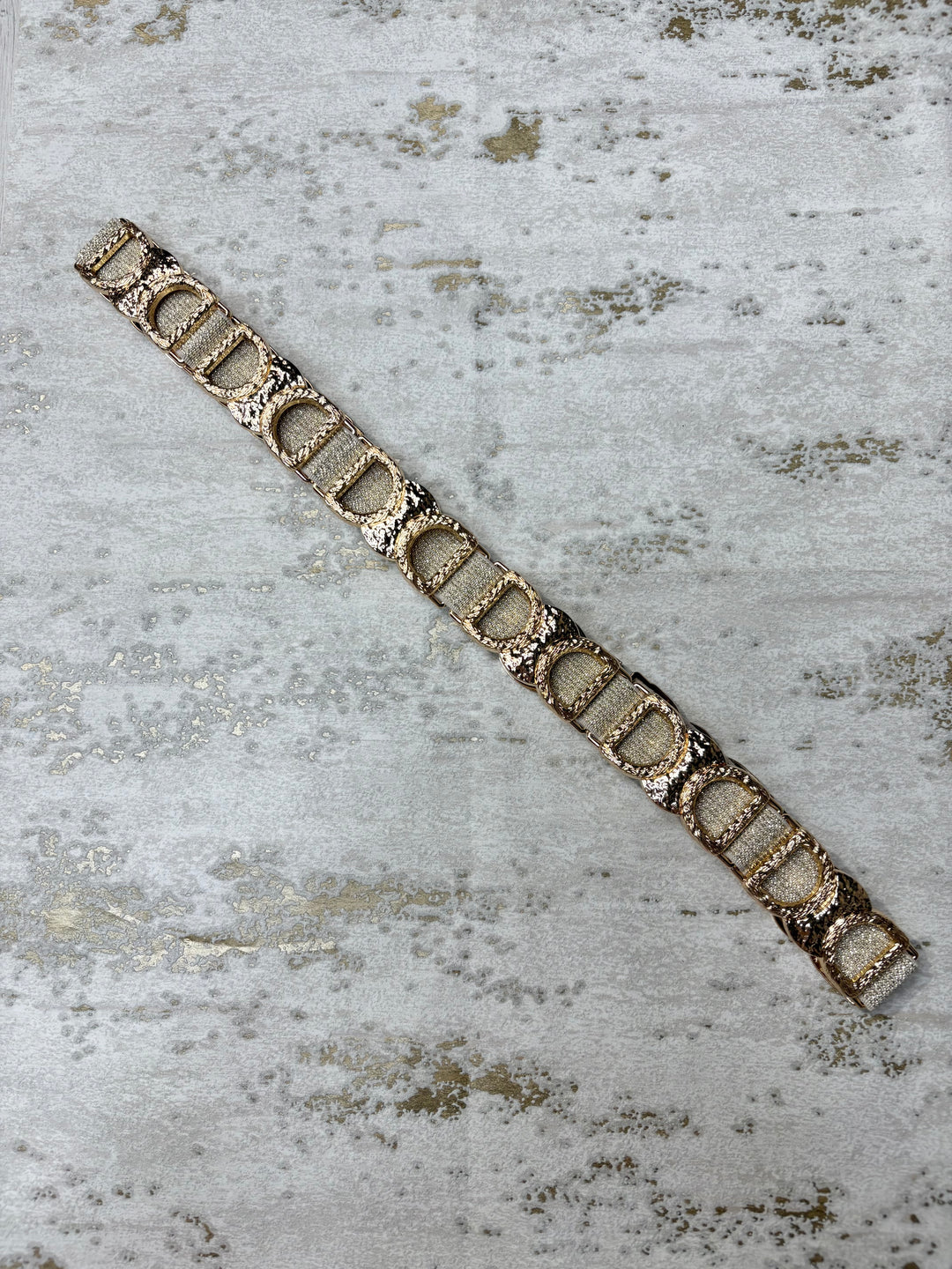 Gold Half Moon Elastic Belt (2 Colours)