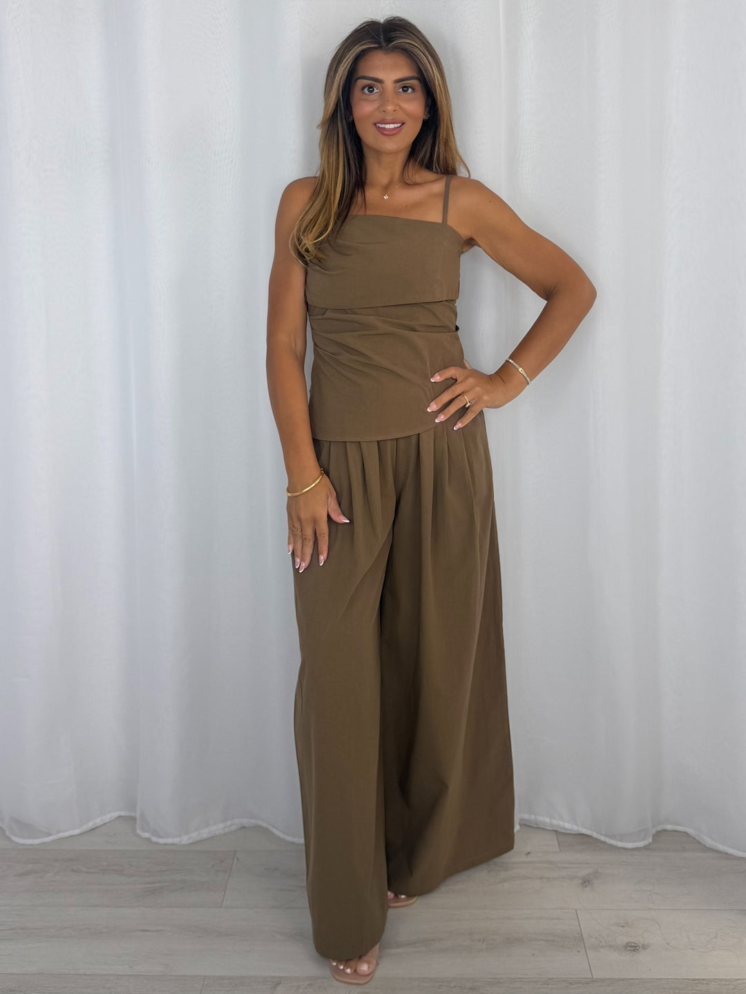 Strap Top And Trouser Co-Ord (2 Colours)