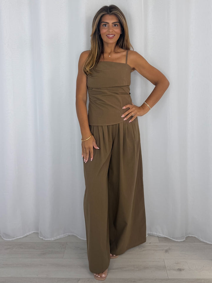 Strap Top And Trouser Co-Ord (2 Colours)