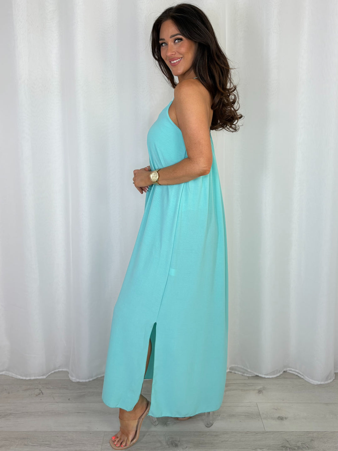 Spaghetti Strap Maxi Dress (13 Colours)