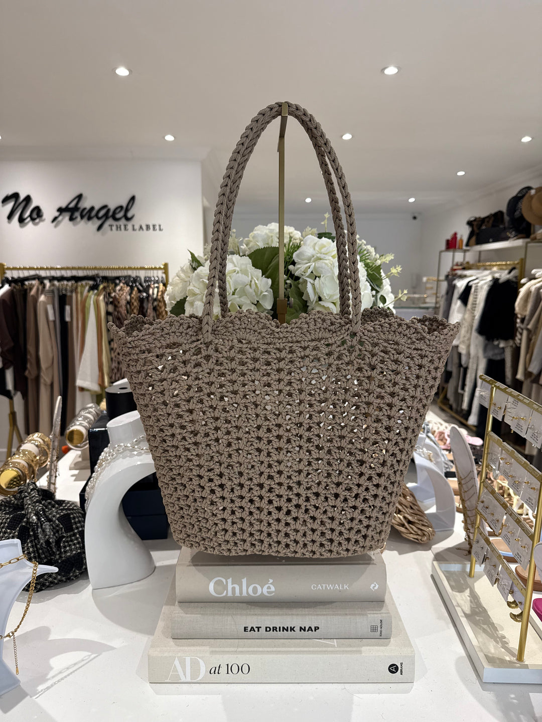 Large Woven Beach Bag (2 Colours)