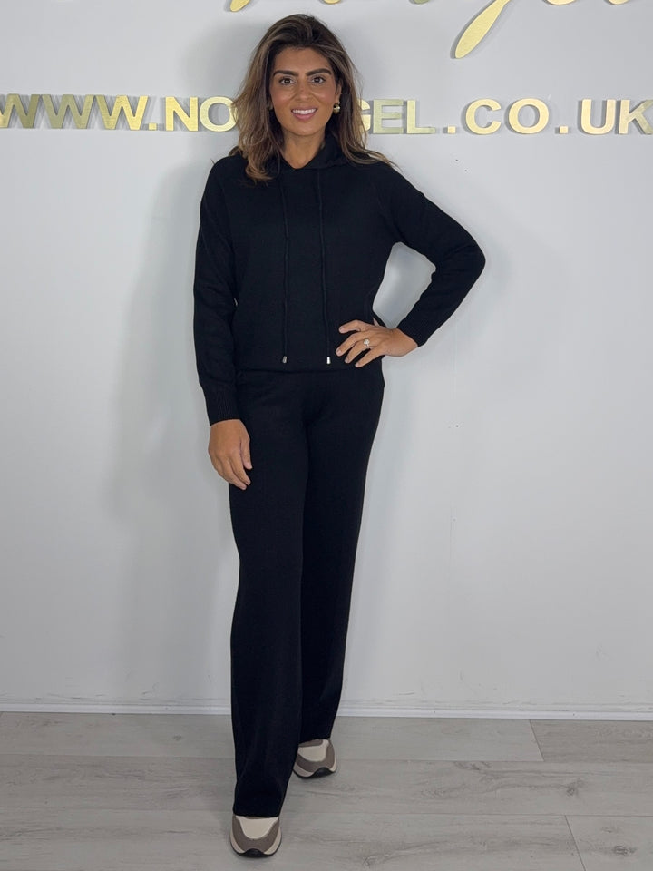 Soft Knit Hooded Trouser Co-ord (6 Colours)