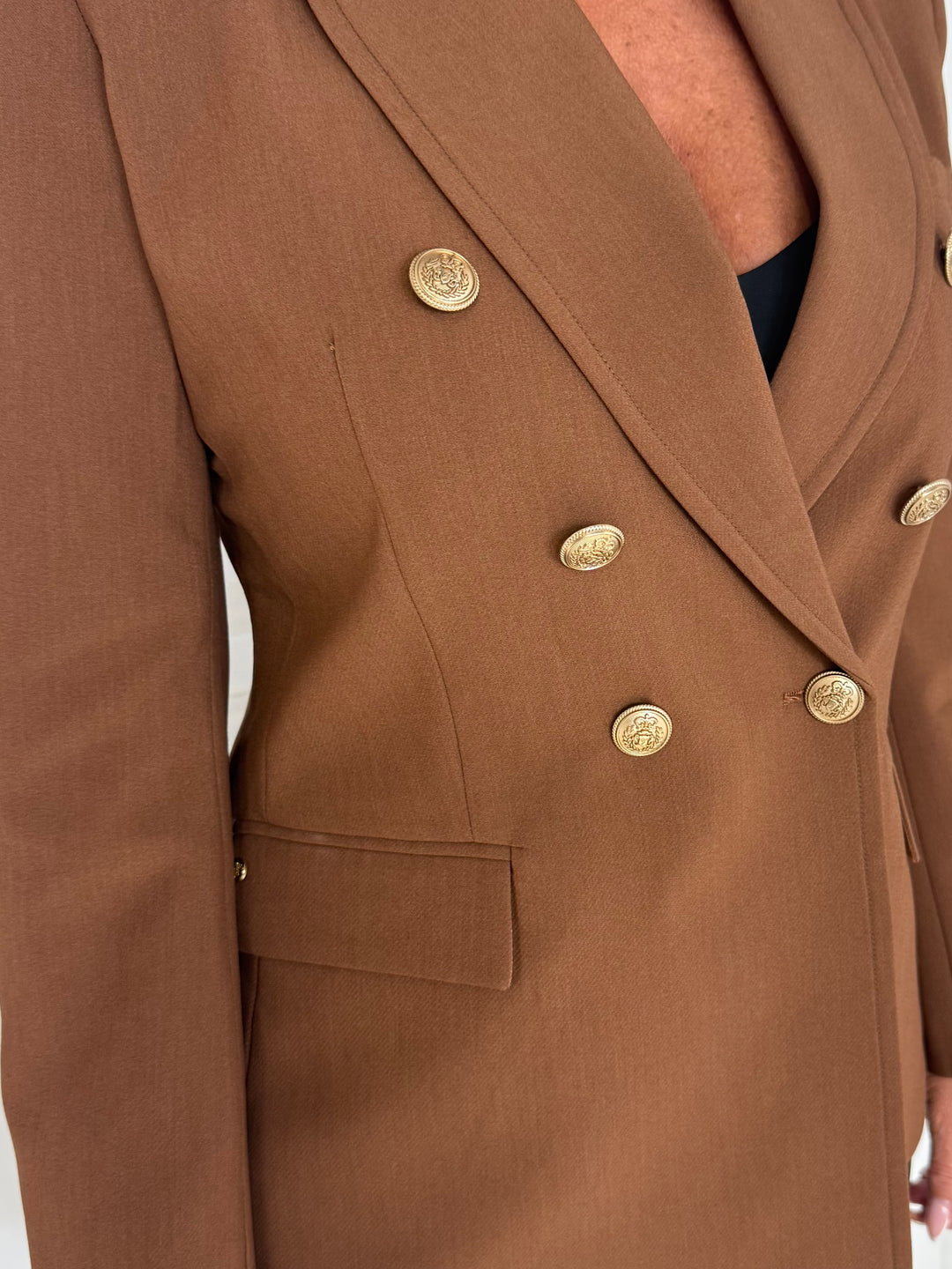 BROOKLYN Blazer (Coffee)