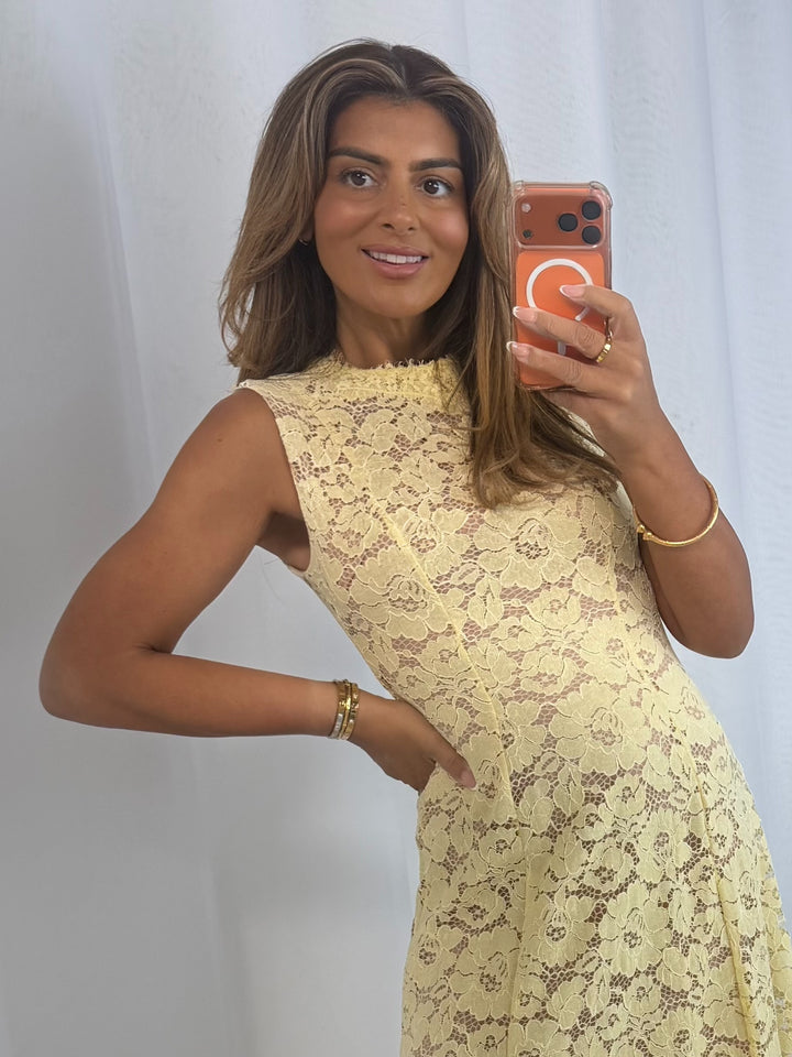 Lace Midi Dress