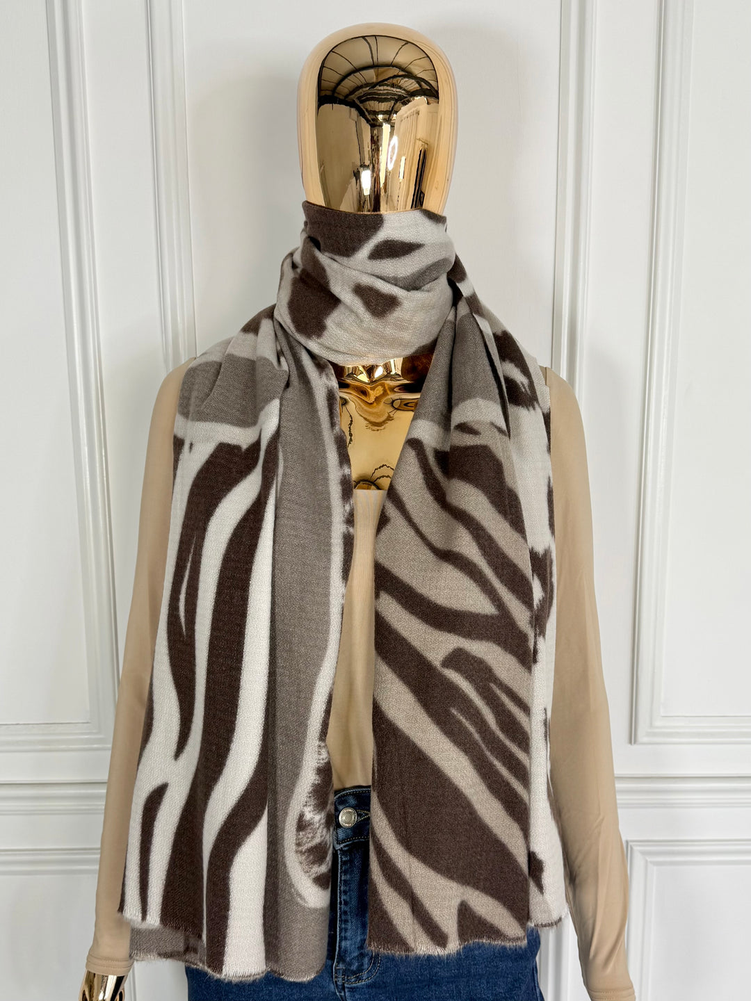 Leopard/Zebra Print Scarf