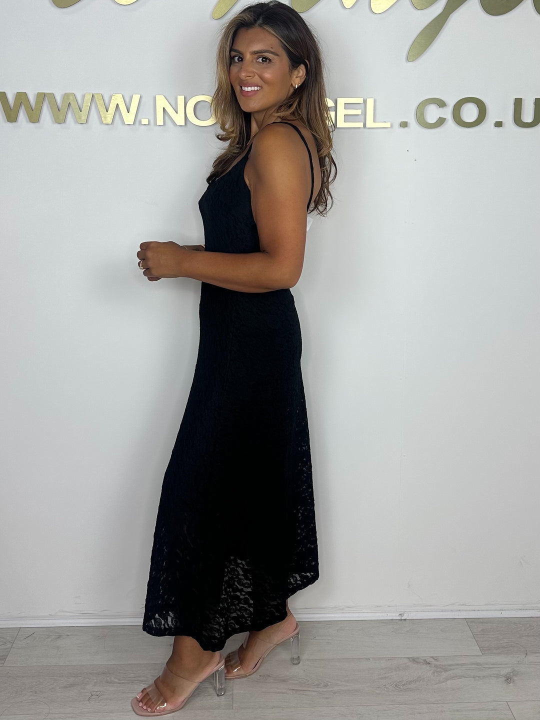 Strappy Lace Lined Maxi Dress (4 Colours)