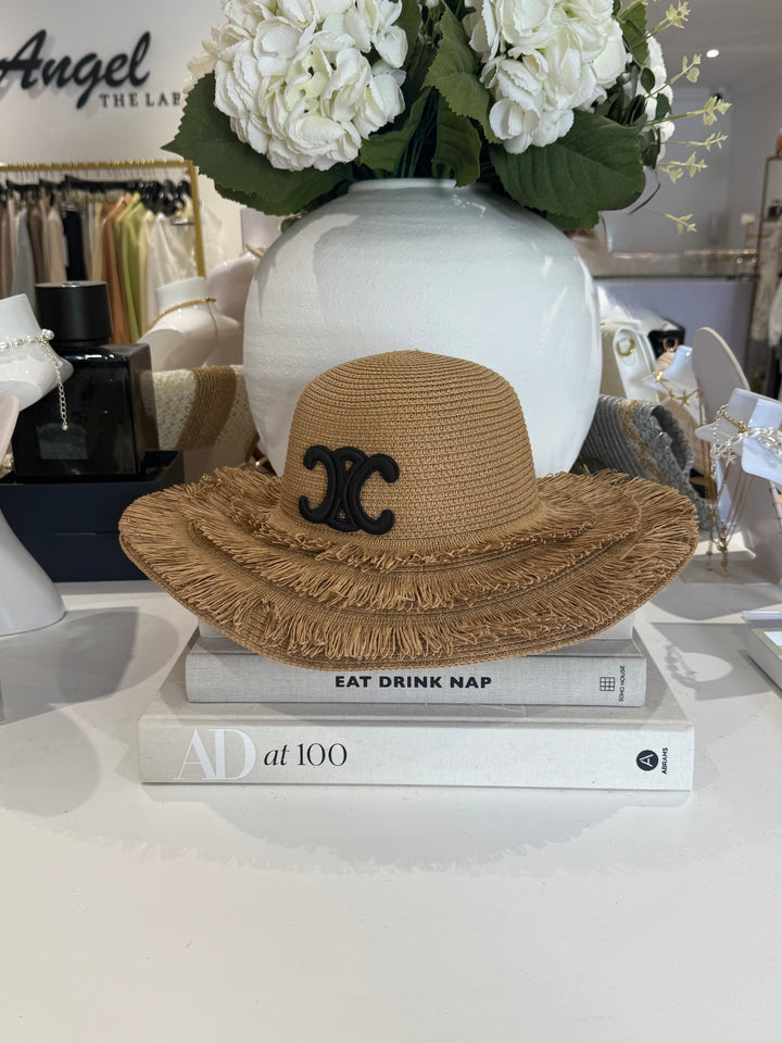Fringed Beach Hat (2 Colours)