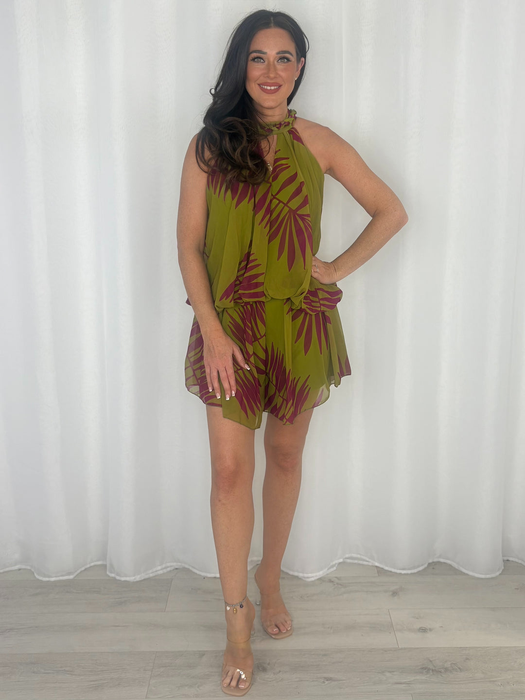 Rope Detailing Racer Neck Playsuit (5 Colours)