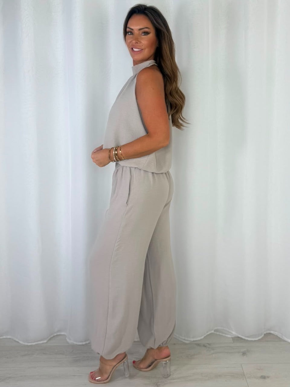 Halter Neck Trouser Co-Ord (4 Colours)
