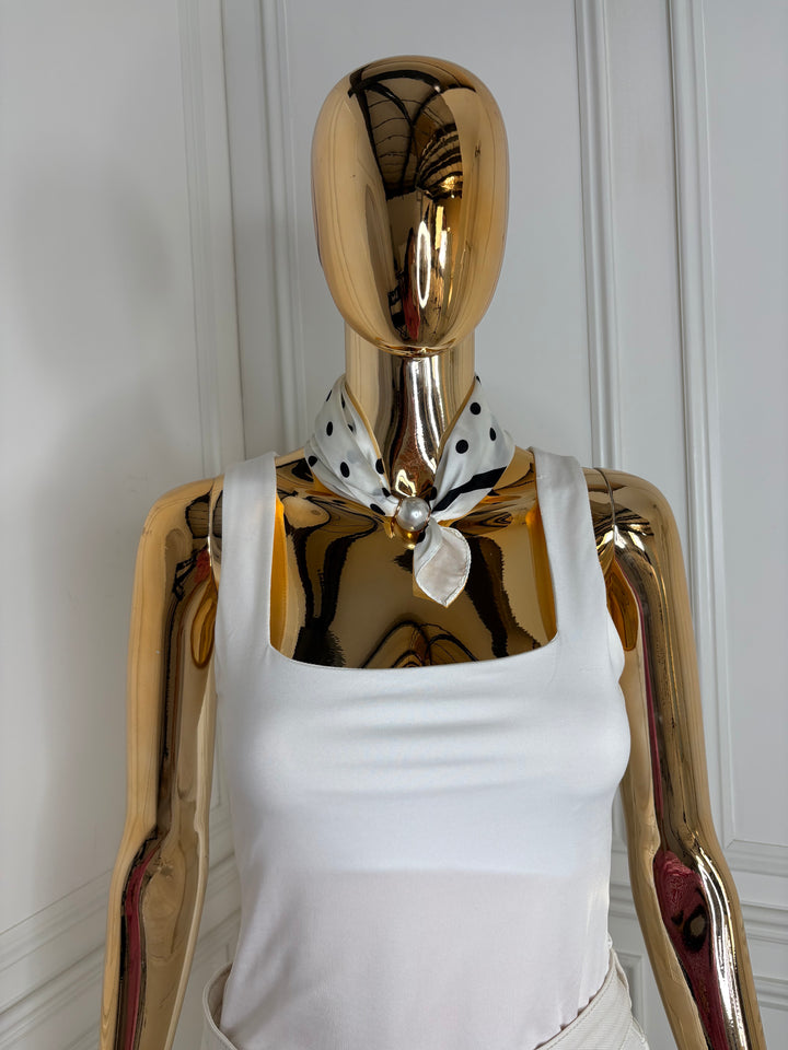 Magnetic Pearl Neck Scarf (22 Colours)