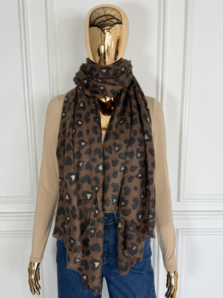 Leopard Print Scarf