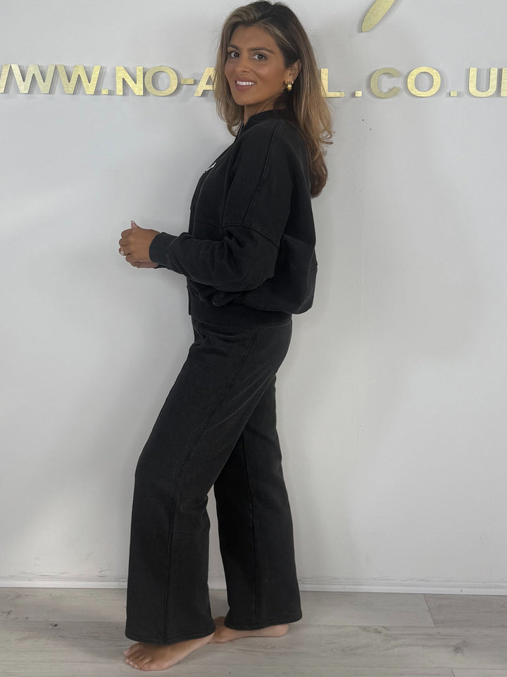 Zip Up Bomber Jacket Tracksuit (3 Colours)