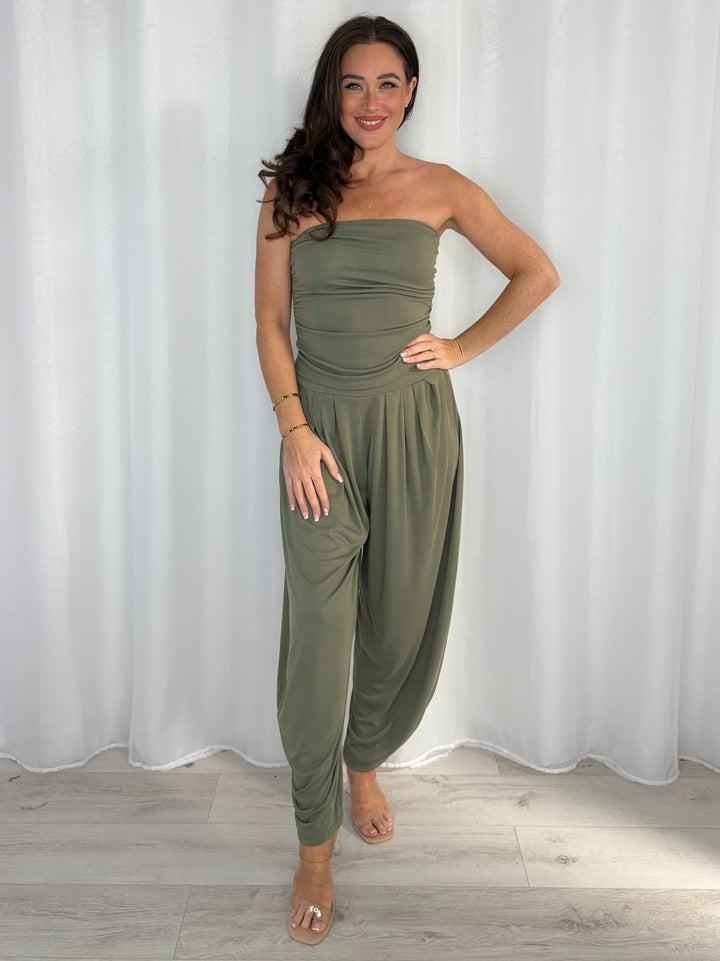Bandeau Top And Harem Trouser Co-Ord (5 Colours)