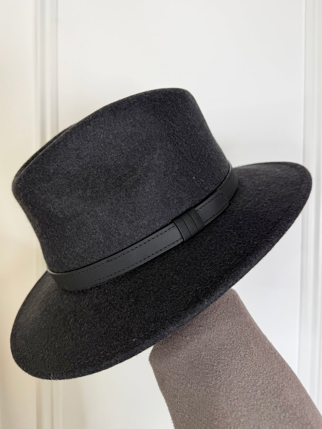Thin Leather Strap Fedora Hat (7 Colours)