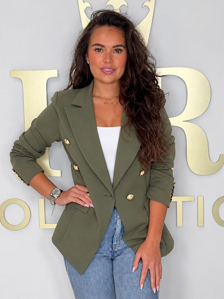 Double Breasted Blazer (7 Colours)