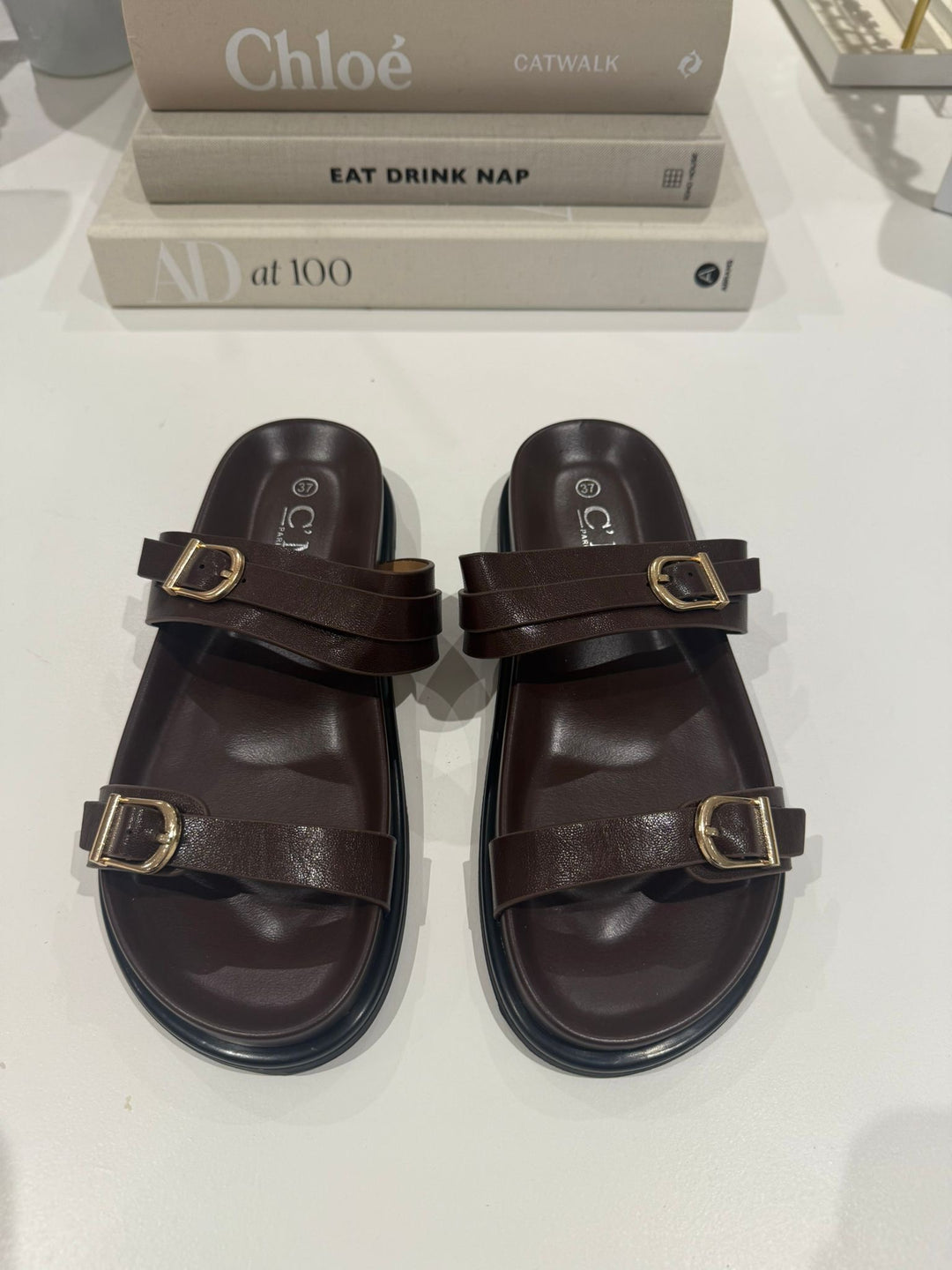 Double Buckle Sandal (3 Colours)