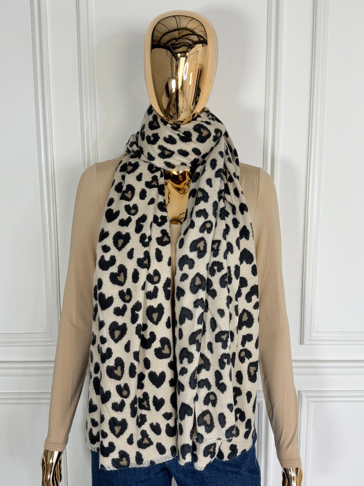 Leopard Print Scarf