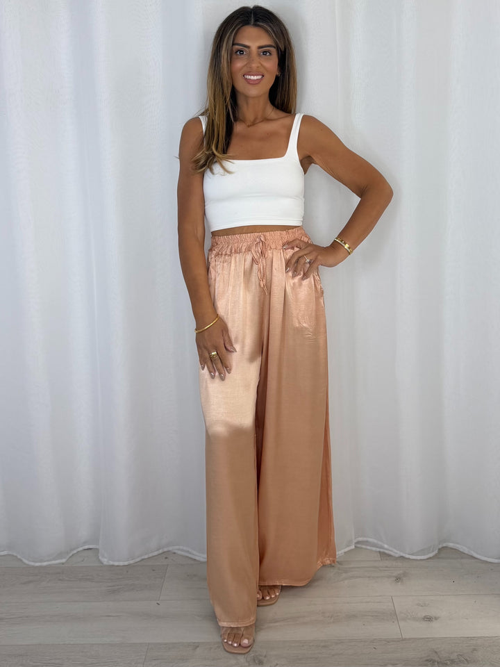 Satin Trousers (5 Colours)