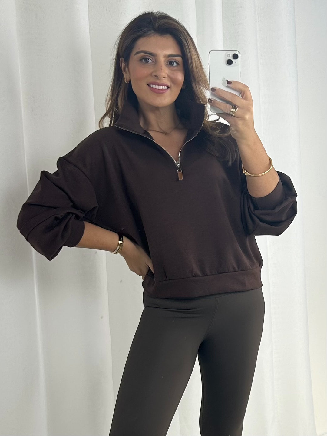 Half Zip Pullover Jumper (3 Colours)