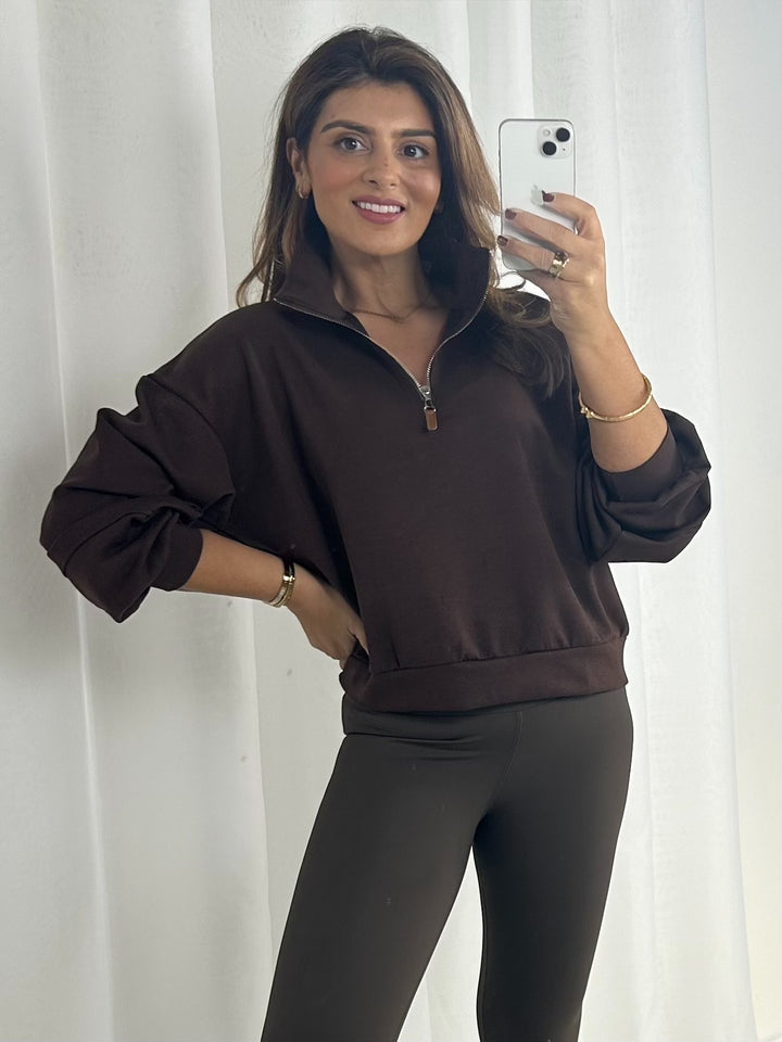 Half Zip Pullover Jumper (3 Colours)