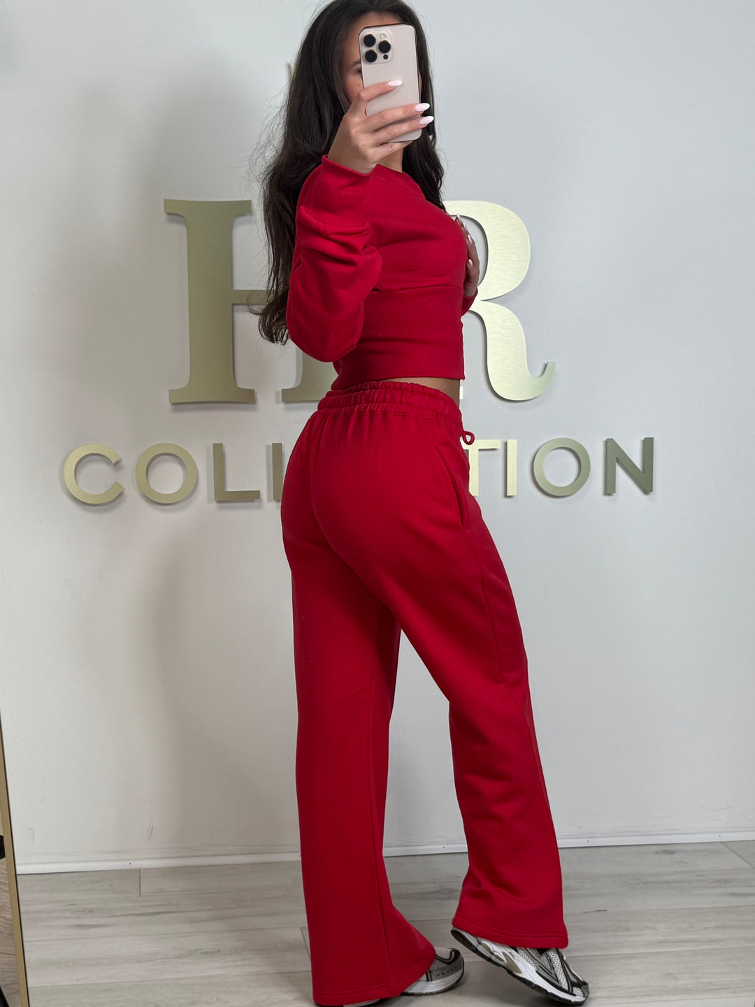 Zip Up Corset Style Straight Leg Trouser Co-ord (4  Colours)