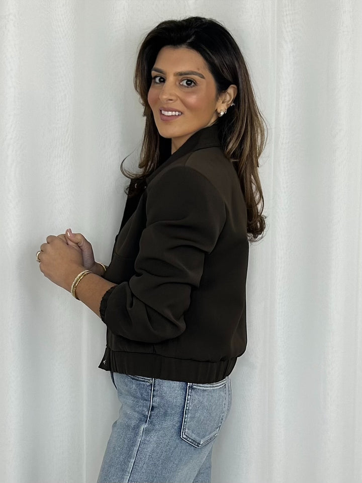 Collared Button Up Front Pocket Detail Jacket (5 Colours)