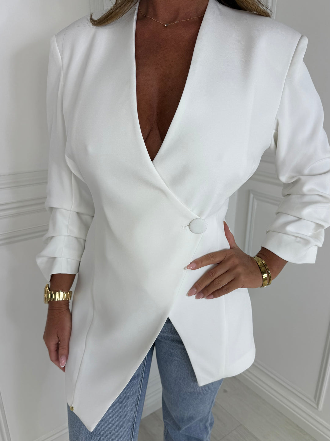 AURORA Blazer PRE-ORDER TO BE SENT 17TH NOV! (Cream)