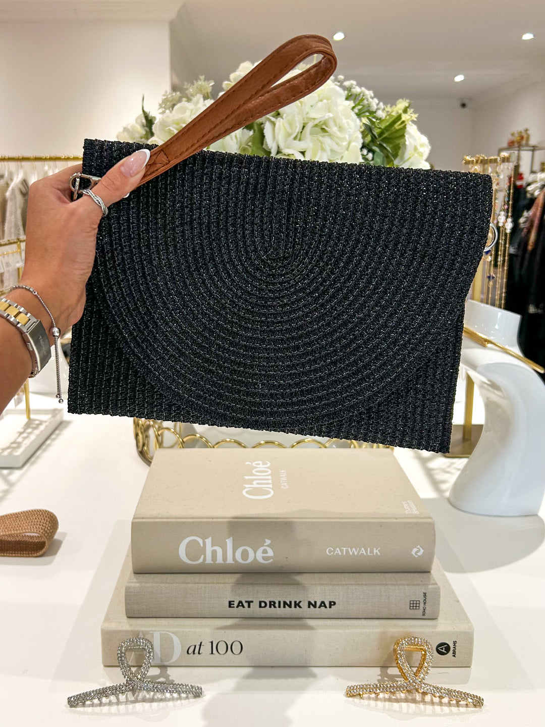 Woven Clutch Bag (4 Colours)